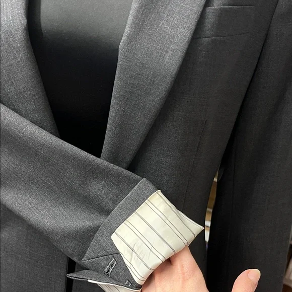 Theory Gabe B Charcoal Blazer for Women - Picture 3 of 5